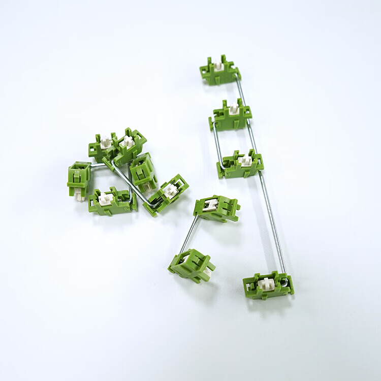 轴机械键盘套件钢板pcb透明彩色卫星轴 捕获者定制抹茶奶昔钢板卫星轴