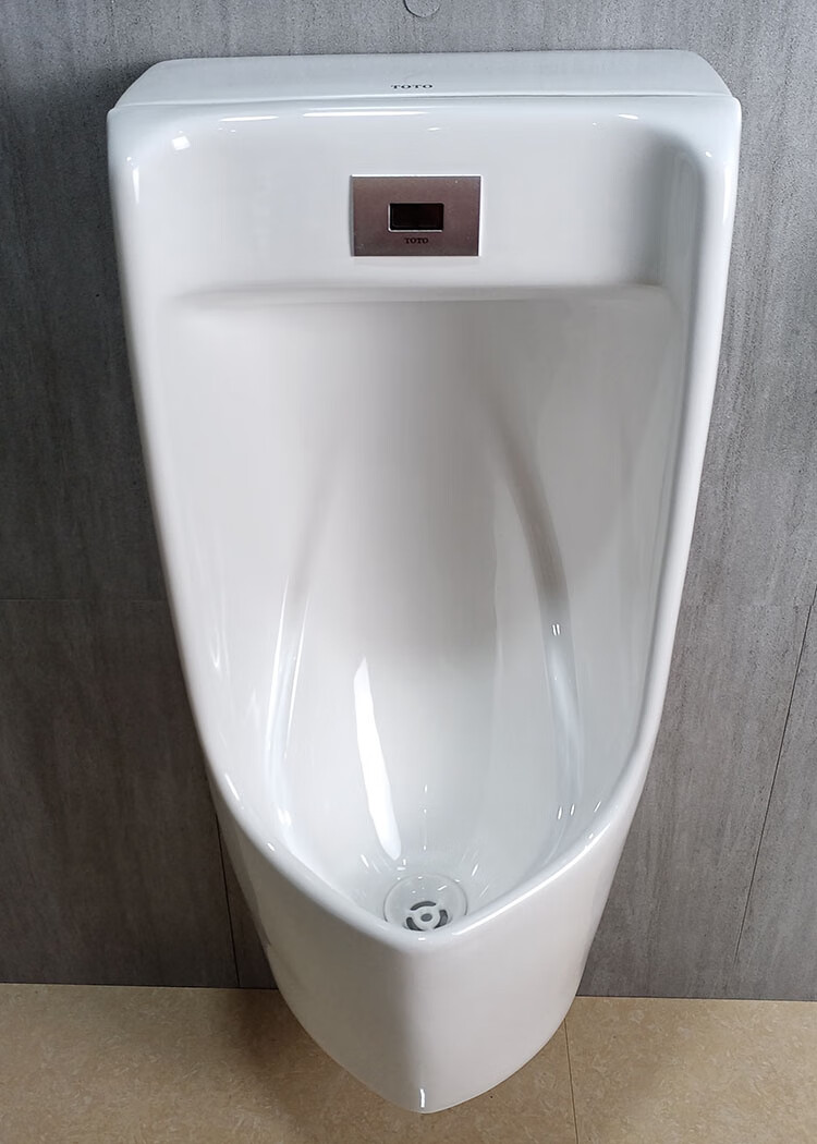 toto小便斗挂墙式一体感应落地小便池小便器uswn870810571904uswn810