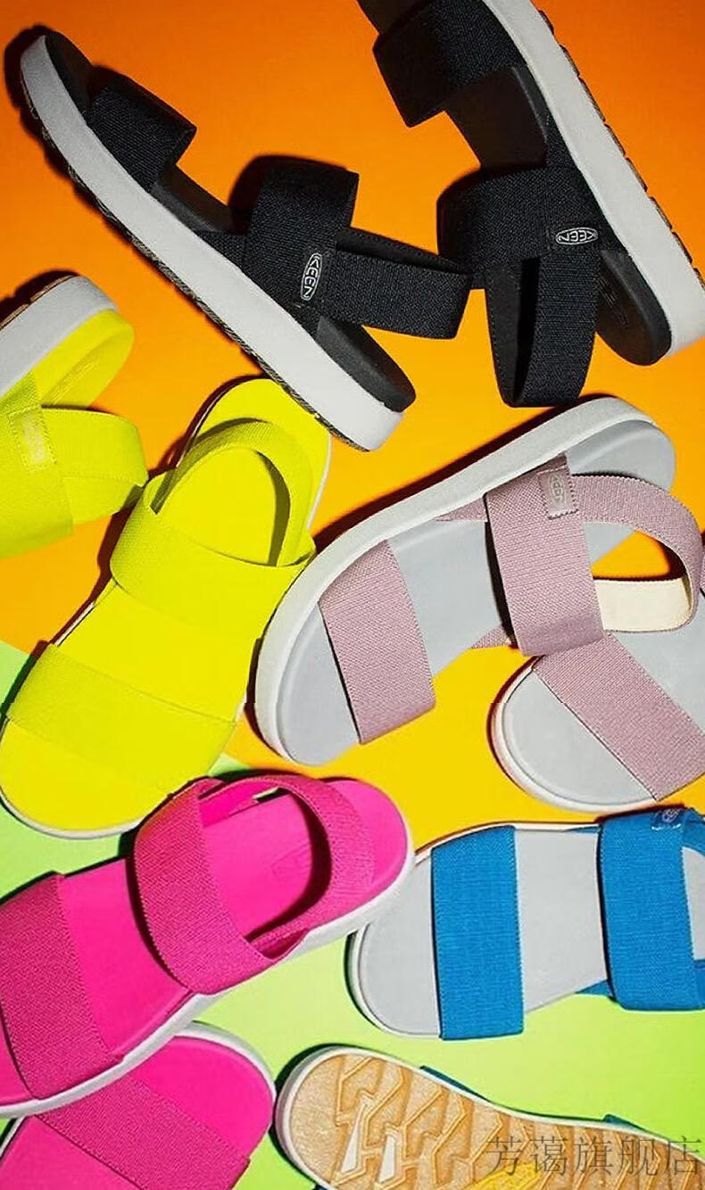美国科恩keen2022美国新款keen科恩凉鞋拖鞋女鞋女凉拖户外鞋 扎染