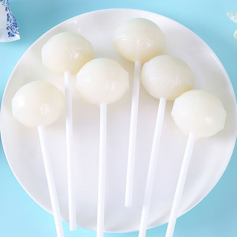 老酸奶棒棒糖白桃味棒棒网红花束送女友礼物零食混合口味棒棒糖10支