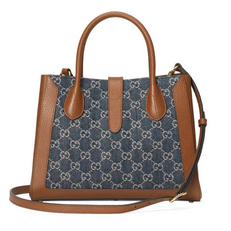 古驰gucci女士单肩斜挎包手提包jackie1961系列大号托特包6490162kqgg