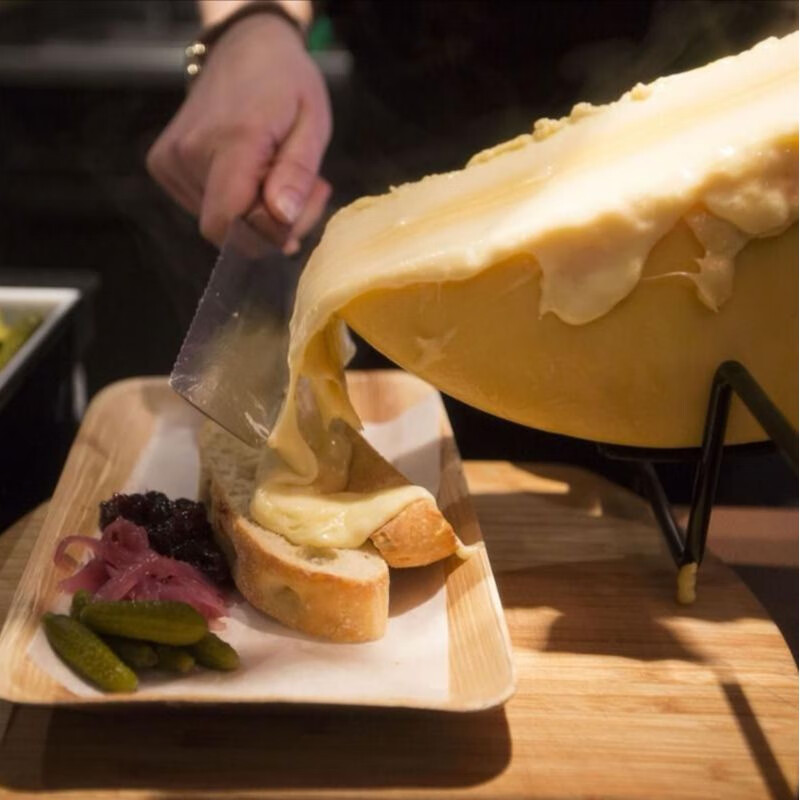 瑞士艾美夏克里特奶酪 raclette cheese板烧奶酪 烤奶酪芝士 分切500g