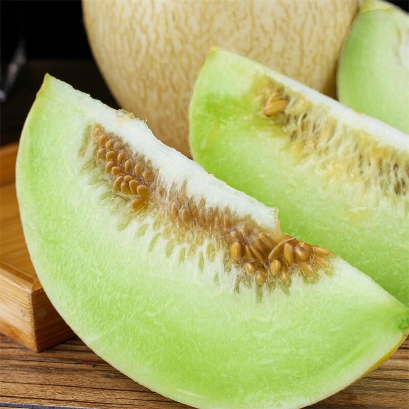 味来戈壁 白兰瓜兰州银蒂蜜瓜华莱士香甜瓜水果礼盒 白兰瓜2个甄选装