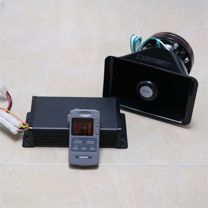 星际cjb100f1电子警报器警示灯控制器喊话器手柄汽车主机喇叭100wcjb