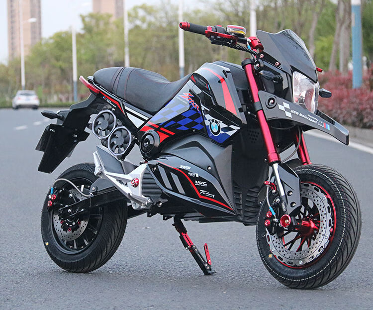 小公猴子m5电摩72v电动车酷车摩托车成人高速大功率小跑车改装趴赛 定