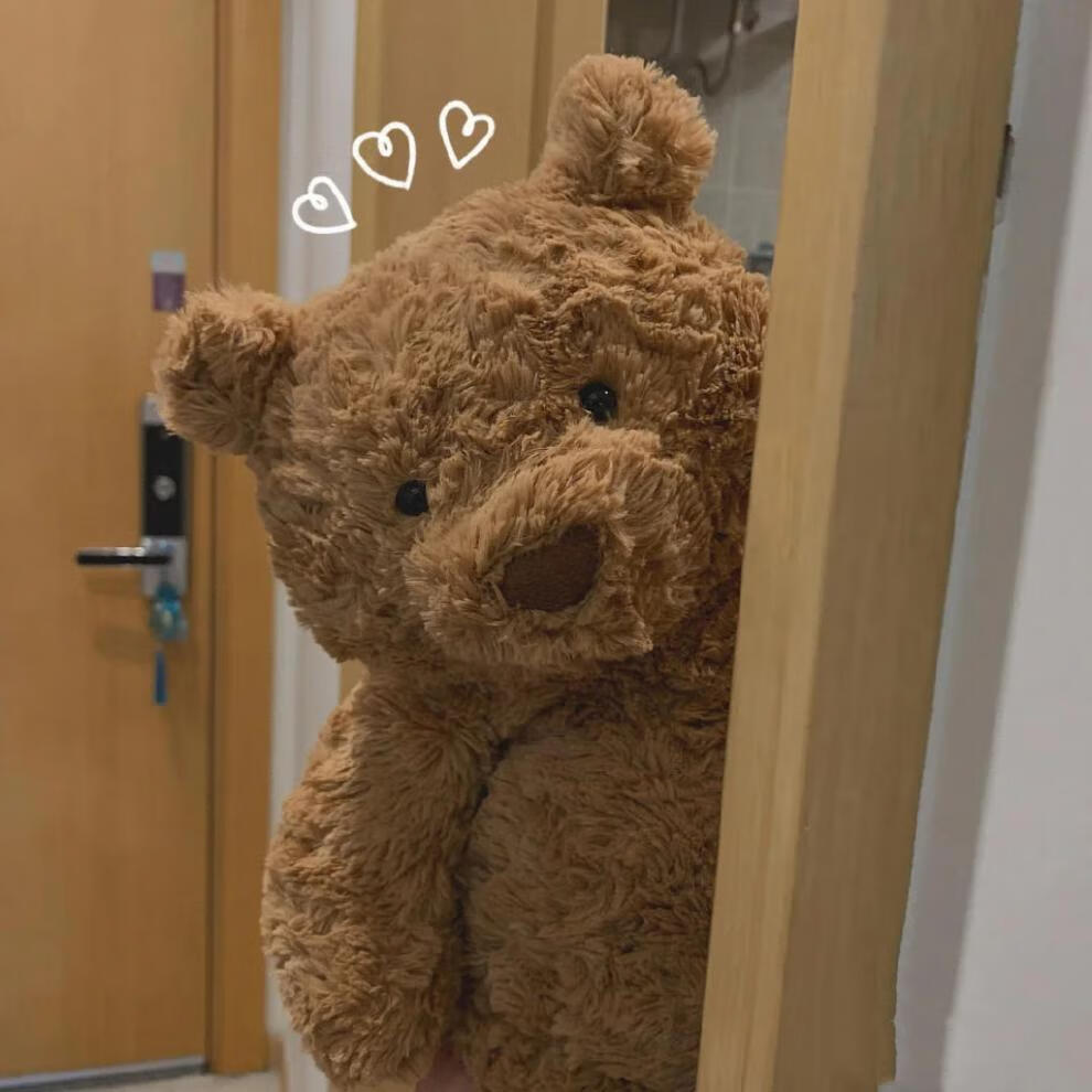 巴塞罗那熊女生可爱巴塞罗熊公仔布瑞恩泰迪熊毛绒玩具系小熊布娃娃