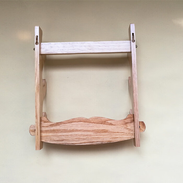 攸竹剑架挂墙立式剑拖实木挂壁式刀剑架架剑托剑座剑架cos10款实木3层