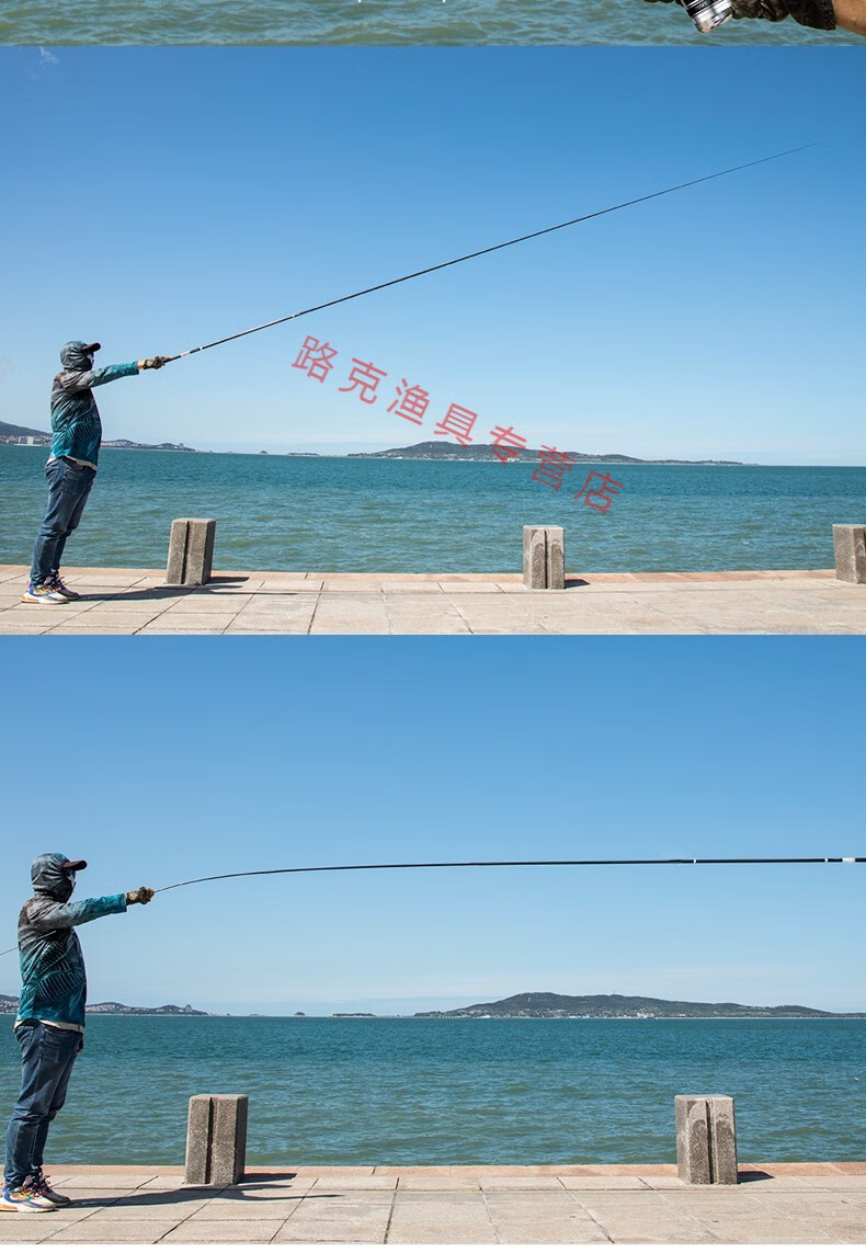 日本进口高碳达瓦本川钓鱼竿19调28鲤鱼竿手杆超轻超硬台钓竿6h48m双