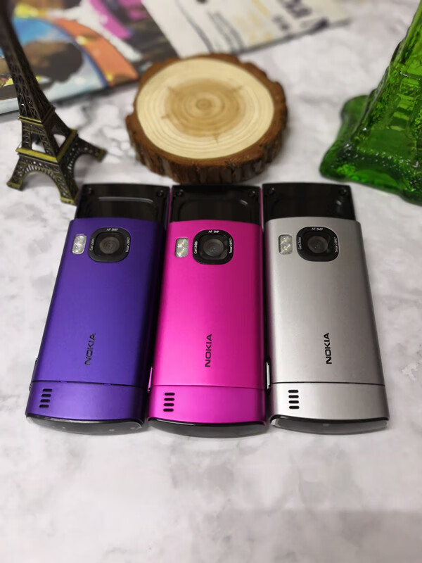 适用nokia诺基亚6700s金属壳滑盖小手机不能上网学生机大红色移动联通