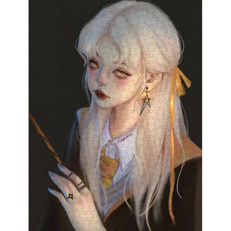 1000拼图赫敏哈利波特木质成人高难度减压魔法觉醒周边玩具礼物哈利