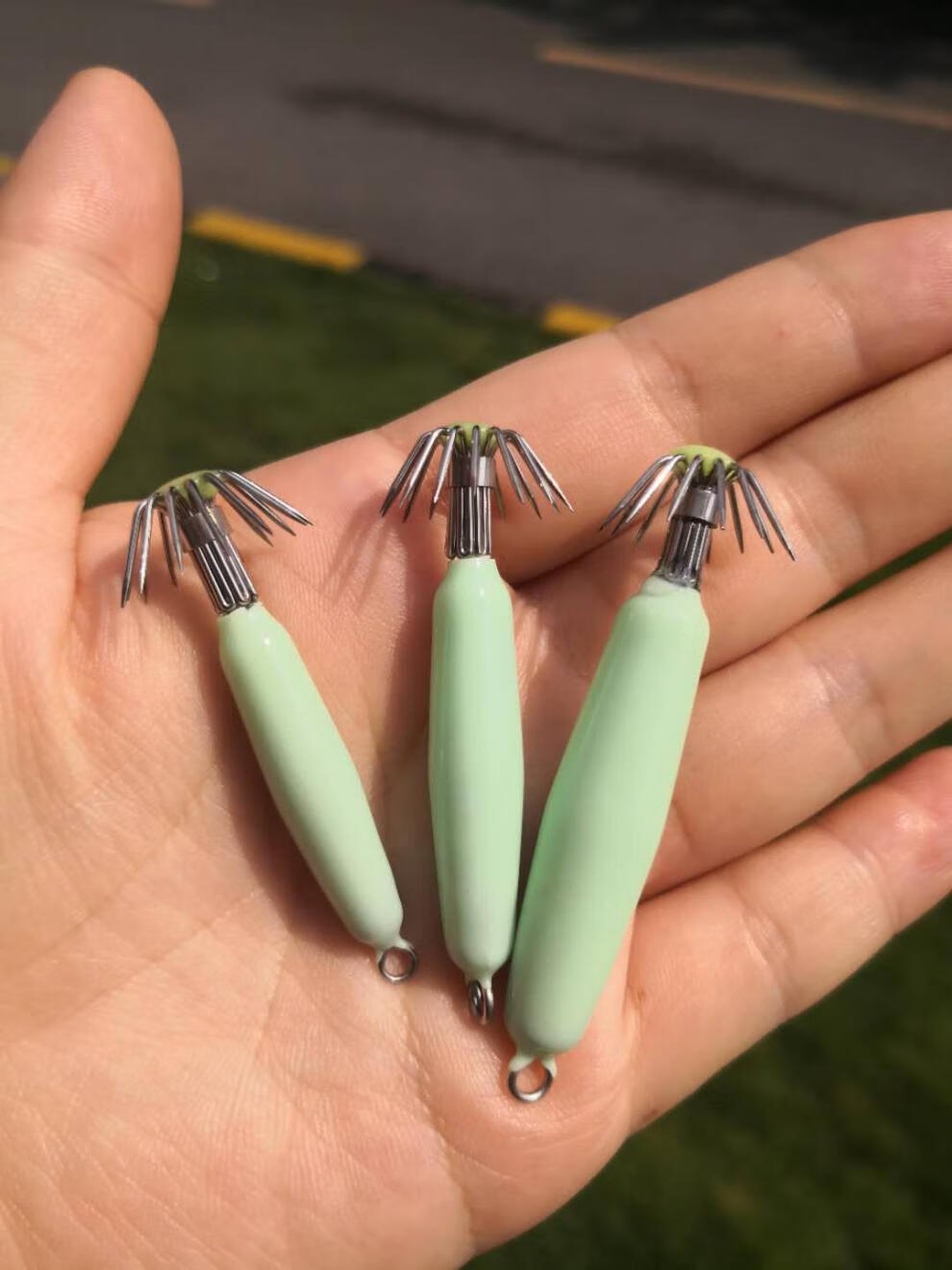 鱿鱼钩 12爪夜光鱿鱼钩伞钩荧光鱿鱼墨鱼八代钩章鱼钩尤鱼钩海钓吹筒