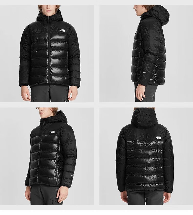 北面羽绒服男款tnf户外秋冬连帽保暖舒适a4n9x旗舰男装女装 色) xl