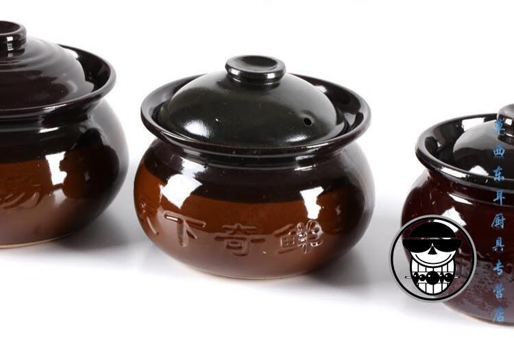 土陶罐江西煨汤瓦罐煲汤小瓦罐民间瓦缸煨汤瓦罐陶瓷瓦罐烫煲 特大号