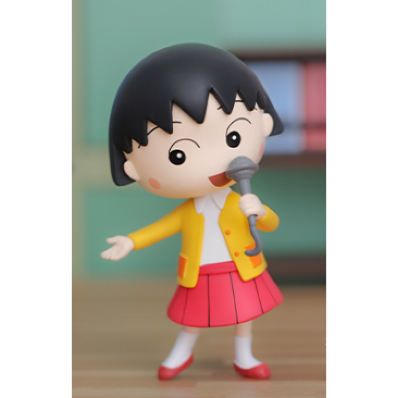 万代六一儿童节礼物日本樱桃小丸子盲盒日常系列和服职业动物小车女