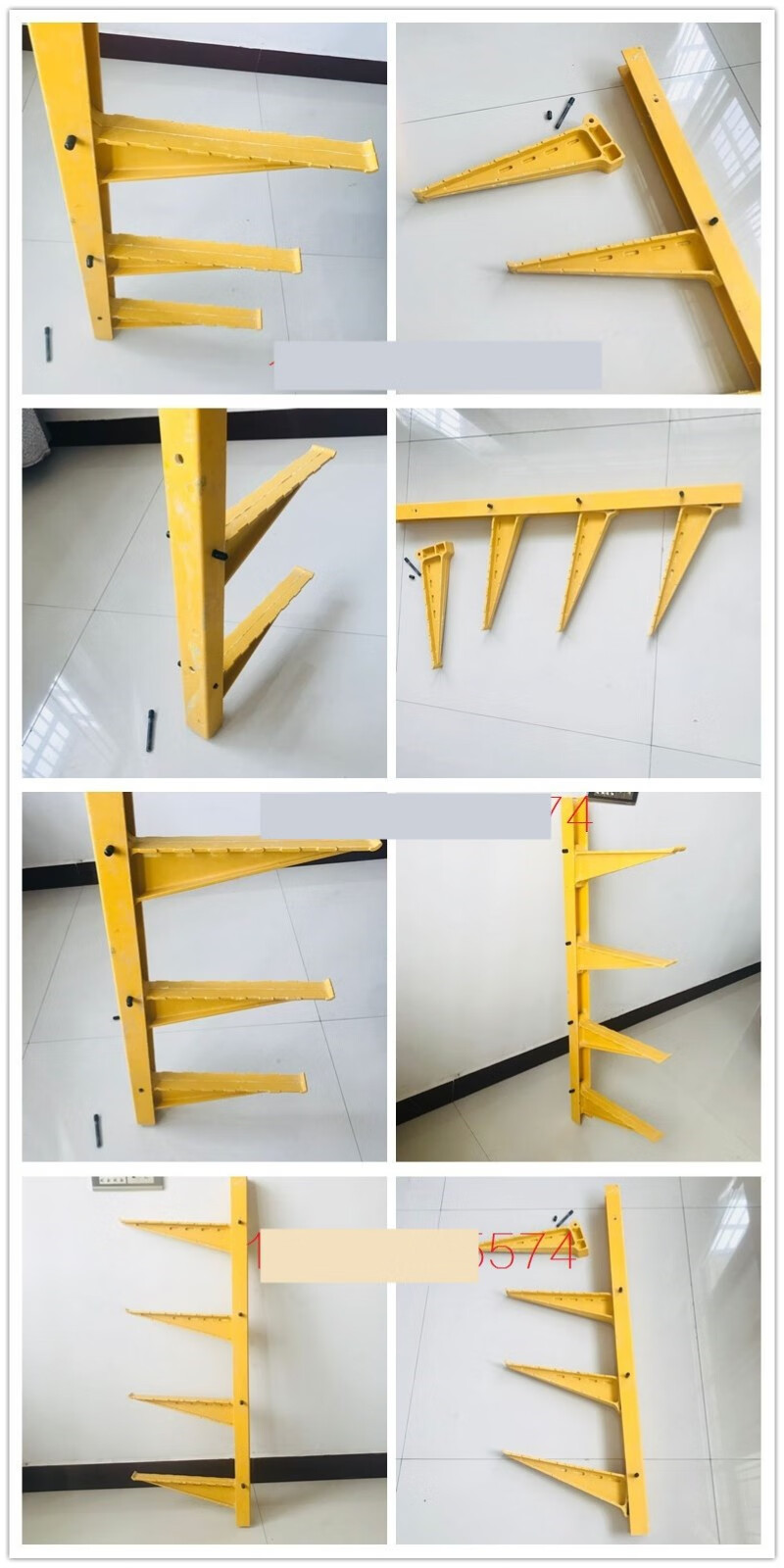 玻璃钢电缆支架 螺钉电缆沟托架 smc树脂预埋式复合电缆支架 预埋支架