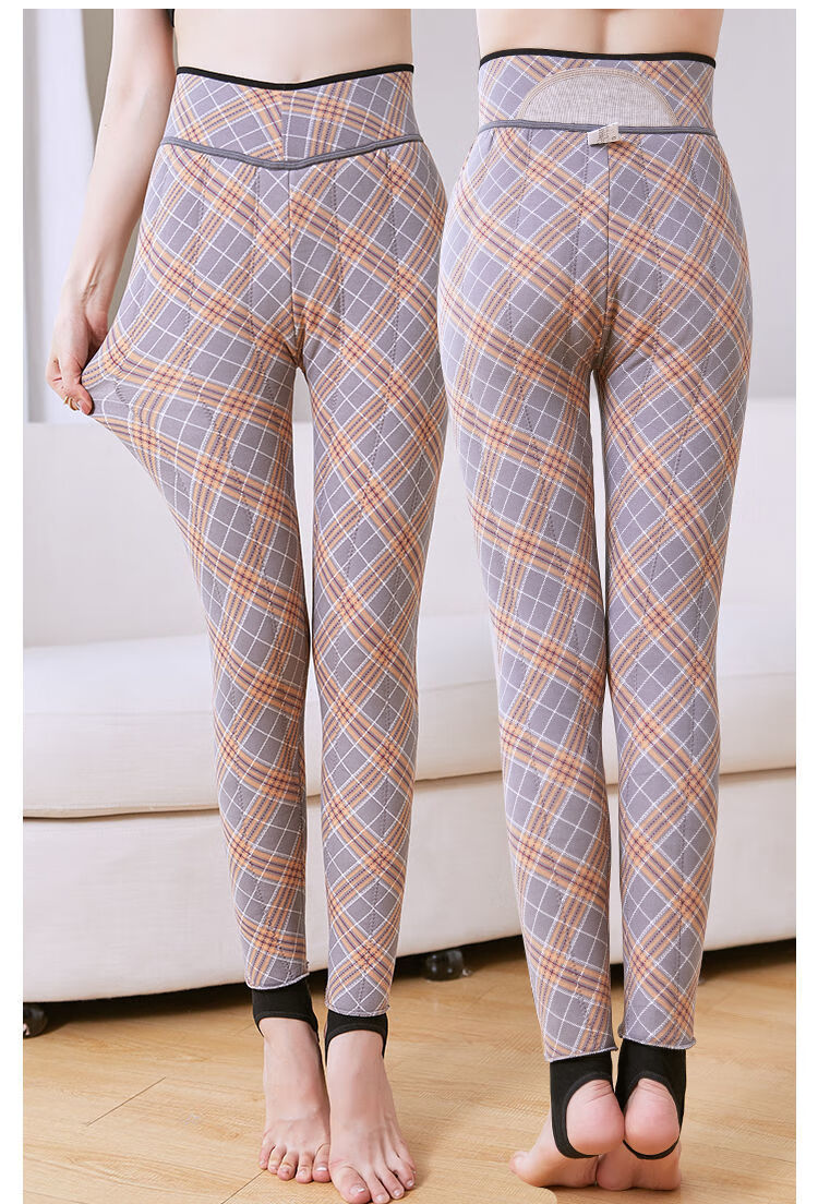 澜绾加肥蚕丝棉裤冬季女外穿加绒加厚高腰显瘦大码打底裤特厚保暖裤子