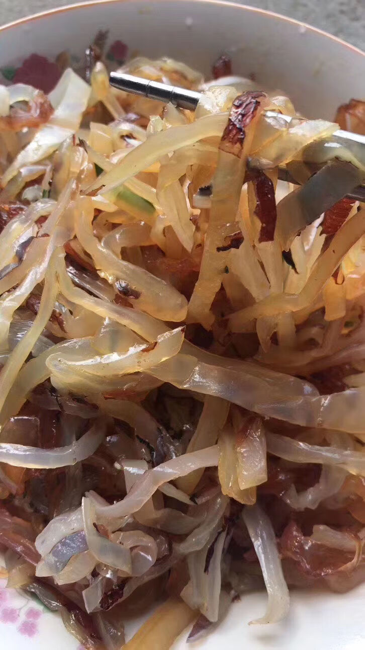 四斤礼盒装海鲜礼盒吕四野生海蜇皮即食海蜇皮个大皮薄海蜇皮4斤礼盒