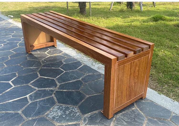 房篮球场长凳休息凳更衣室坐凳户外公园椅小区座椅防腐木长椅长1米