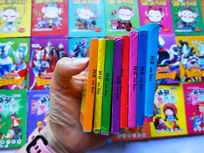 儿童小人书迷你漫画书吊板玩具阿衰爆笑校园隐藏的图画q版小书阿衰10