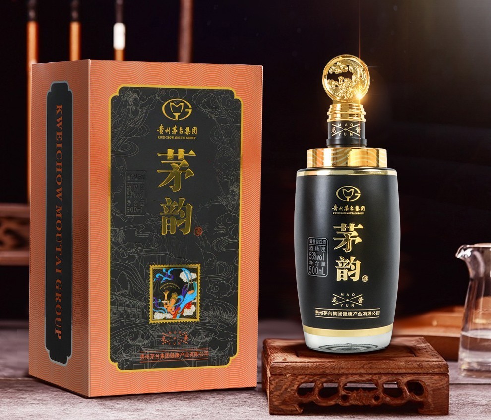 贵州茅台集团茅韵飞天仕女图53度酱香型高度白酒礼盒酒水茅韵酱酒龙酱
