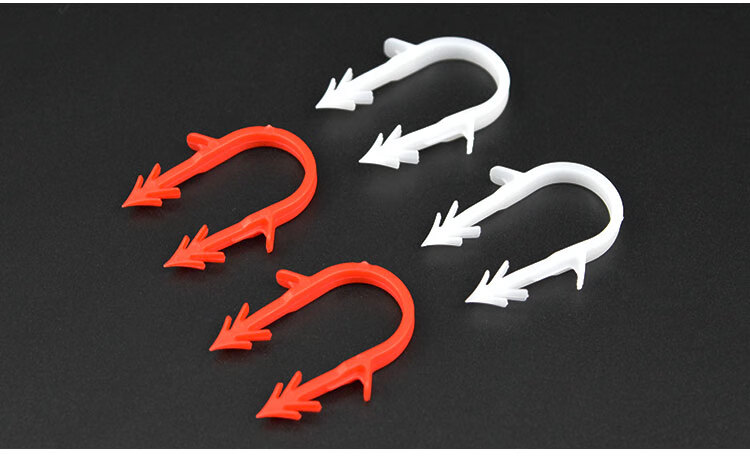 地暖卡钉卡子u型塑料卡丁刺卡固定水暖管卡丁卡扣16 20地暖管卡钉 20