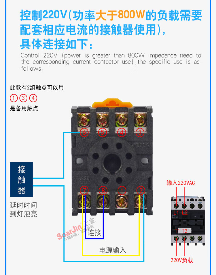 dh48ss数显时间继电器循环控制1z单组2z两路延时控制器开关h5cn延时