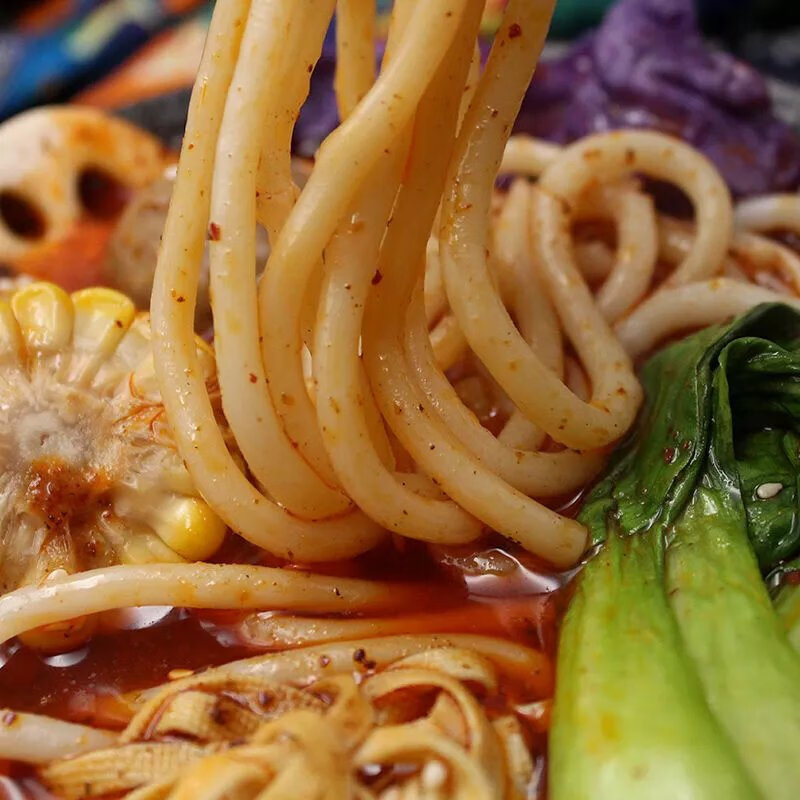 东北大妈过桥米线350g袋半干过桥米线东北大妈云南砂锅2袋装