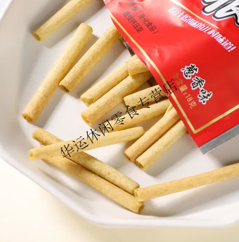 甘师傅一根葱8090后怀旧小时候零食办公室休闲小吃一根葱18gx20包狗牙