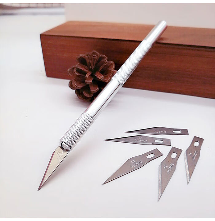 雕刻刀木工手工美工学生厨师雕花章纸雕模型刻刀工具刀片 【雕刻刀片