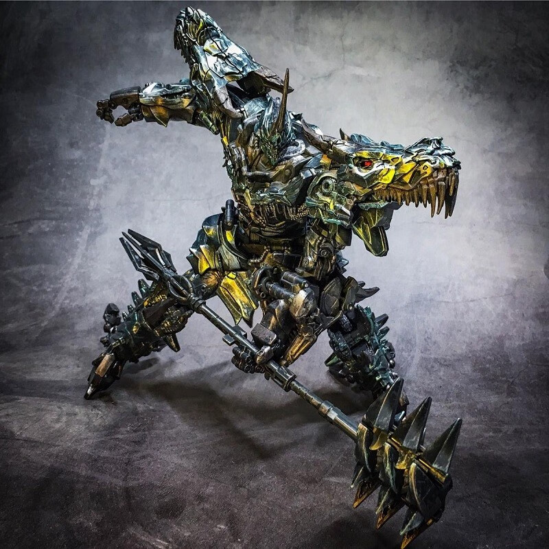 威将变形玩具 钢索 电影版金刚机器恐龙模型霸王龙合金版送 全款预售
