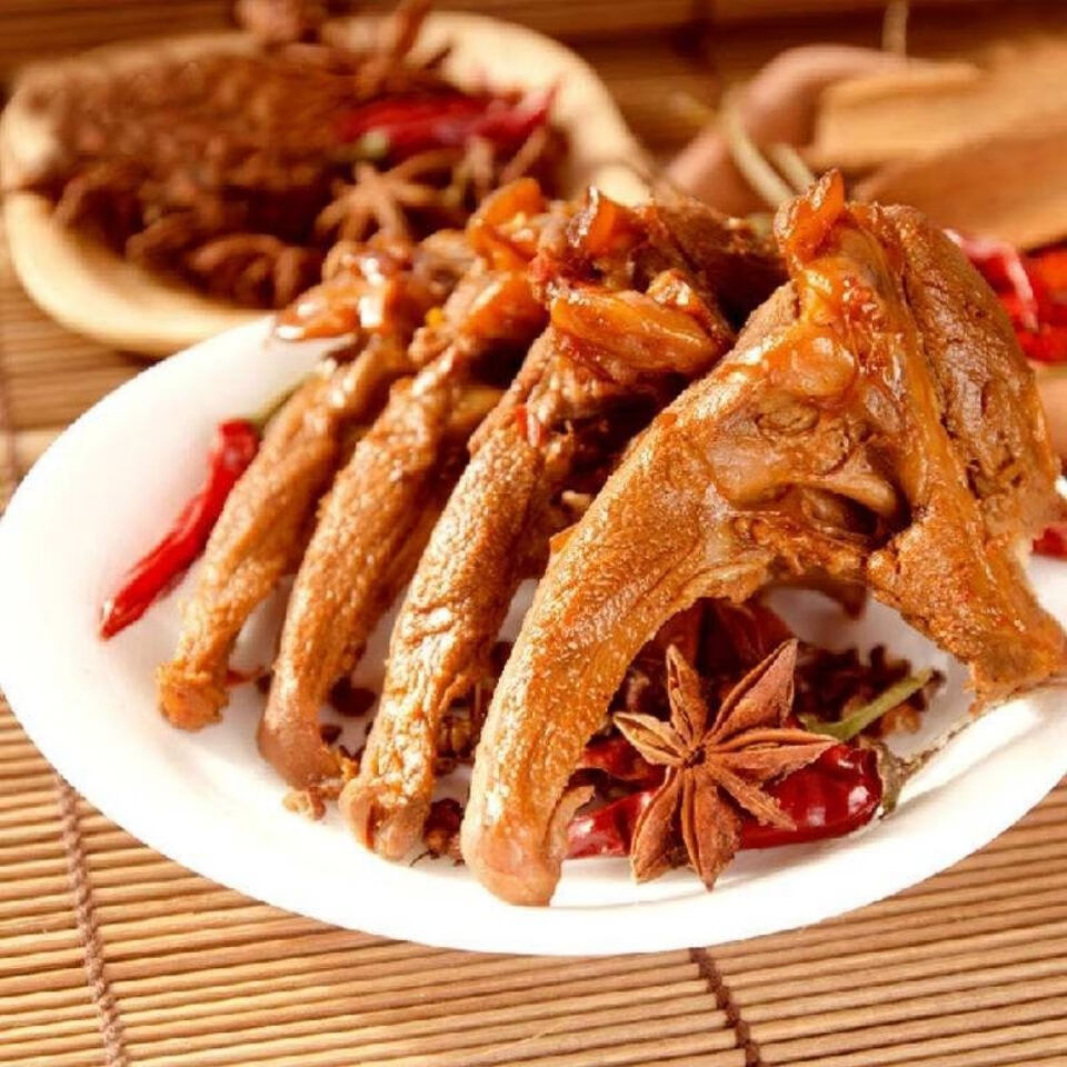 广纳力驰新鲜冷冻鸭锁骨鸭叉骨冷冻锁骨鸭骨鸭架油炸烧烤食材批发鸭肉
