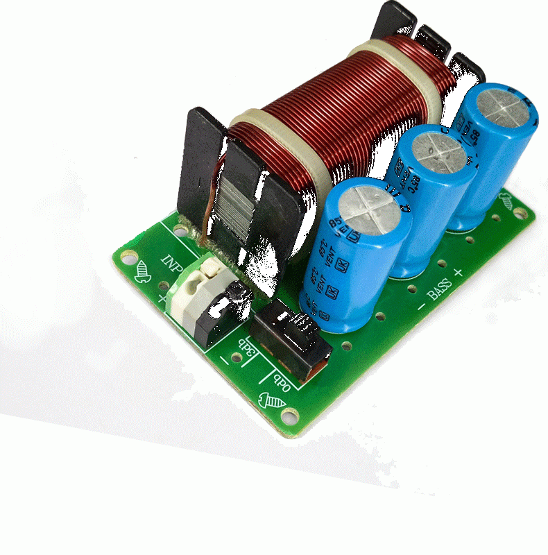 维诺亚适用于低音炮纯低音分频超低音分频器音响音箱低音分频频点可调