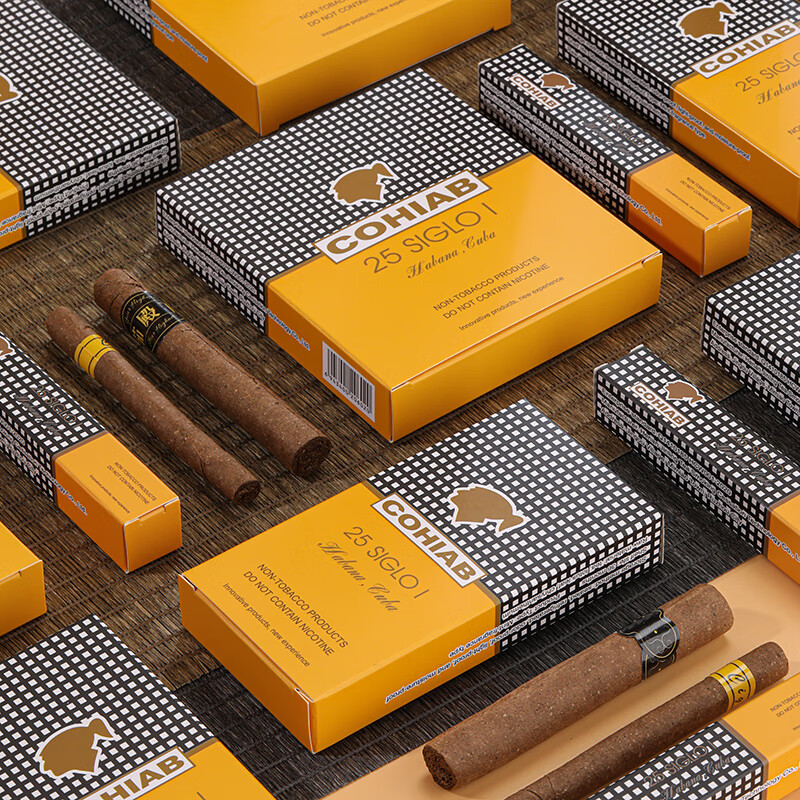 悦菇娘雪茄蒙特库贝罗cubero古巴茶制雪茄非真姻口感雪茄烟一条雪茄