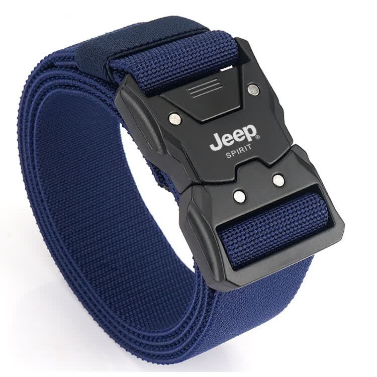 吉普jeep旗舰官方店战术帆布腰带男士快拆户外运动尼龙皮带军训工装