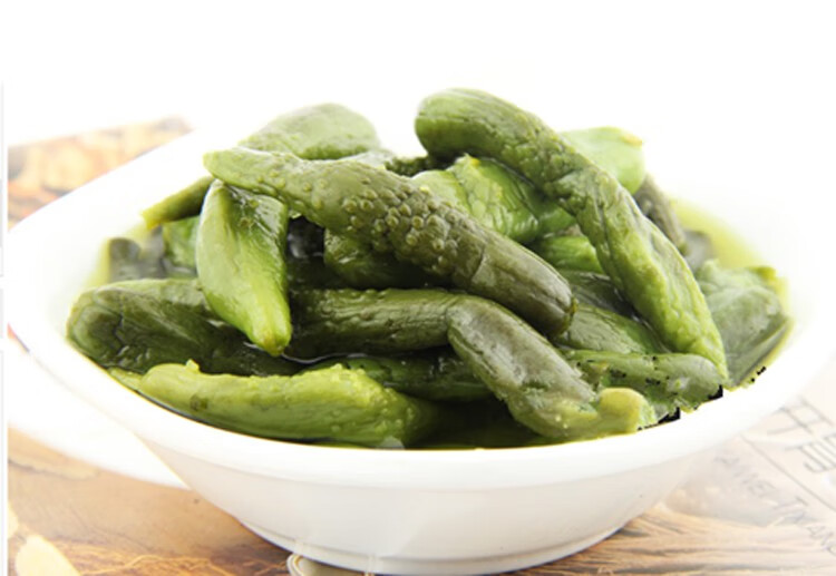 锦州小菜工农虾油小黄瓜 腌制菜 180g/瓶 锦州小黄瓜 下饭菜 虾油味 1