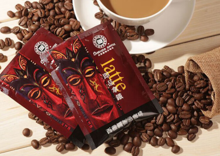 5折西雅图拿铁咖啡barista即品拿铁无糖二合一速溶咖啡三合一冲饮品