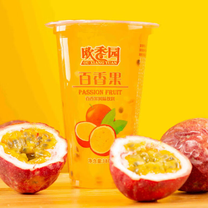 百香果汁饮料380克杯装饮料夏天网红饮料批发整箱批发 龙觇 枸杞米酒