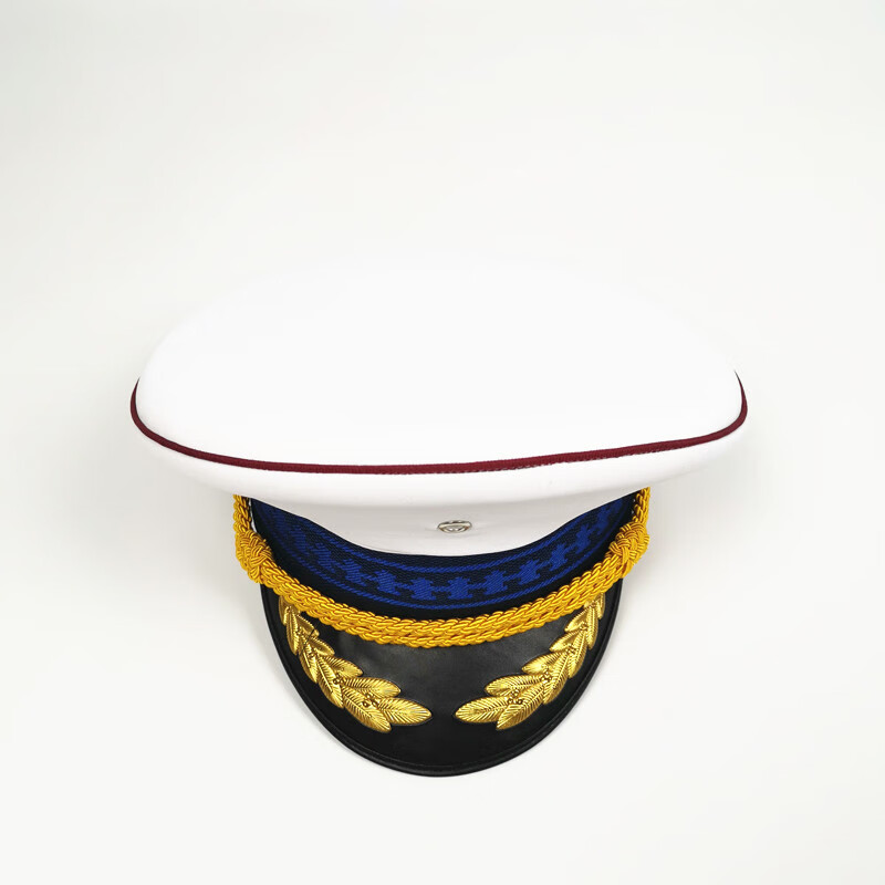 大檐帽陆专职员救援子女士卷檐帽男白色大盖帽指挥长 男指长 头围56