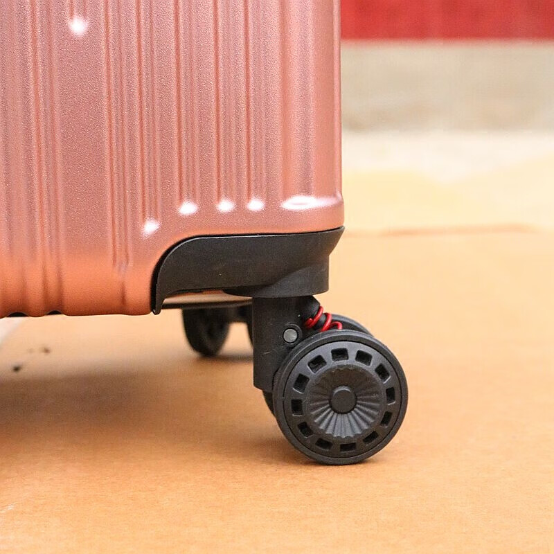 行李箱万向轮配件维修皮箱轮子箱包配件密码箱轱辘脚轮拉杆箱轮子黑