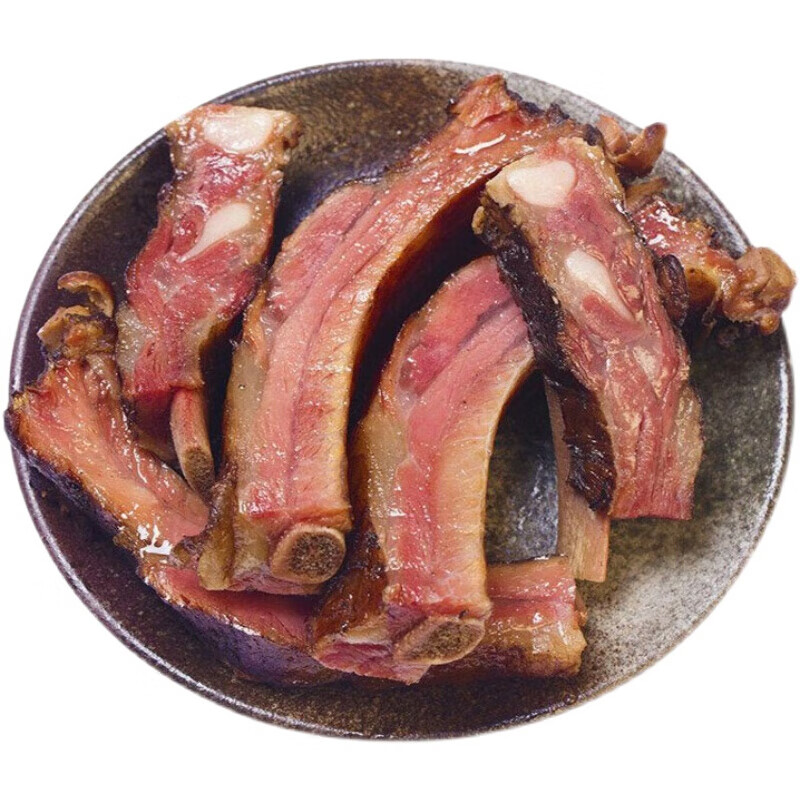5斤农家自制腊排骨湖南烟熏排骨特产美食四川腊骨头特色腊味正宗后腊