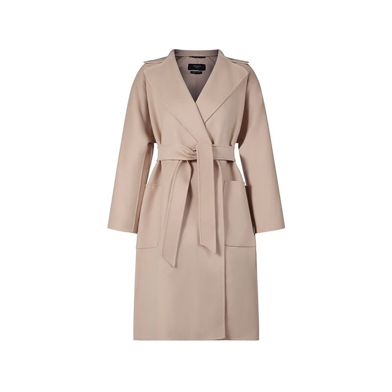 麦丝玛拉maxmaraweekend女士绵羊毛中长款大衣外套50110327selz031