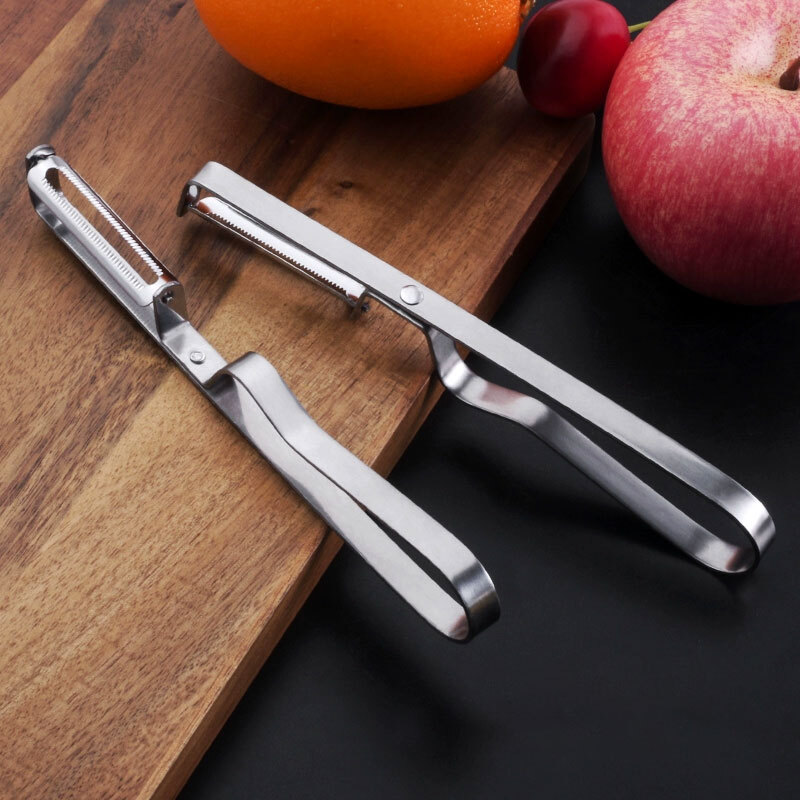 不锈钢刨苹果削皮器刮皮刀 3支装