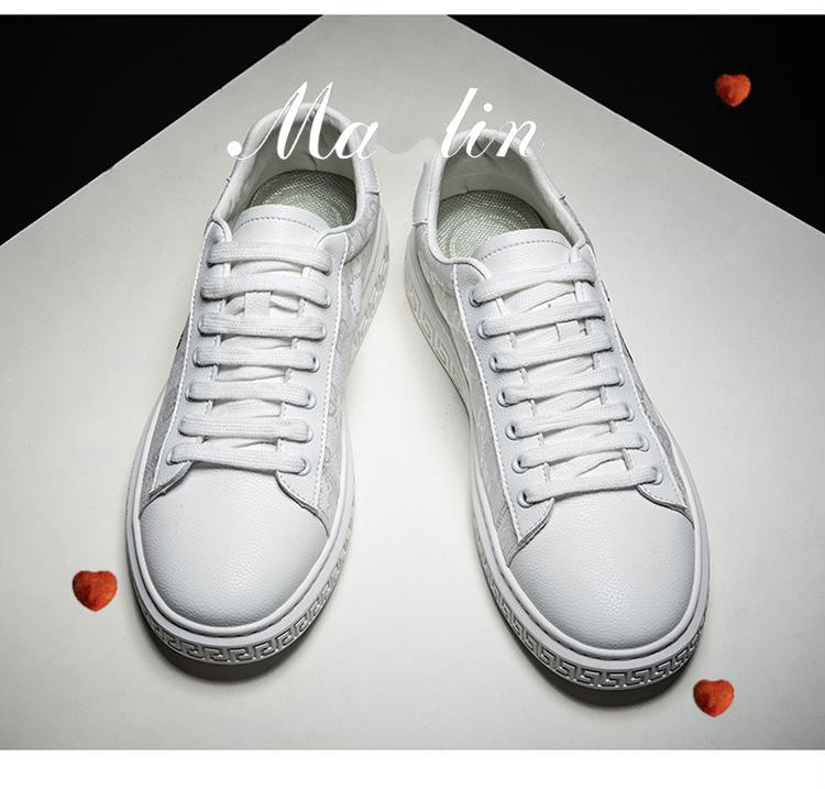 玛思琳香港masilin潮牌品质玛思琳玛男鞋 夏季透气轻便小白鞋 a99白色