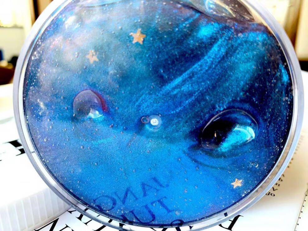 变色龙起泡胶猫眼星空成品安全少女心解压t沉睡魔咒起泡胶200ml