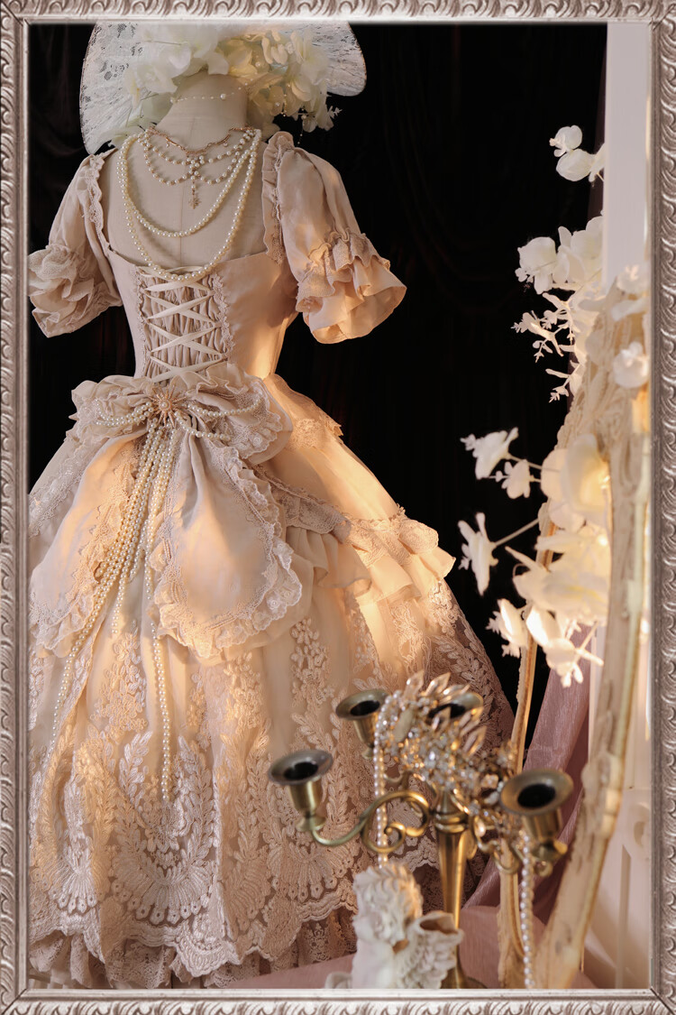 洛丽塔花嫁茶会阿芙洛之梦-【月桂树lolita洋装】茶会华丽复古洛丽塔