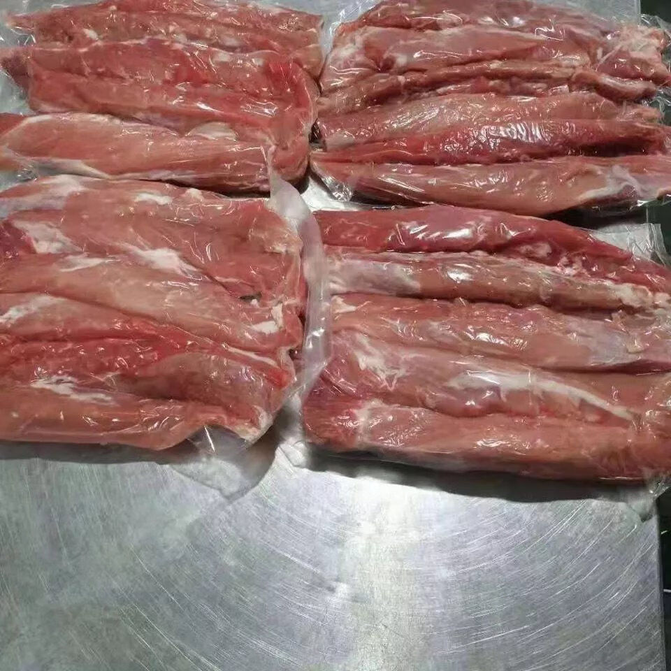 新鲜速冻猪里脊肉生猪肉5号肉 净重20斤肉嫩纯瘦肉 其他地区【图片