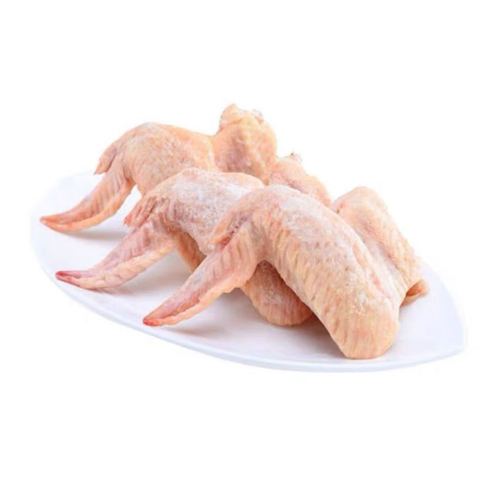 顺鑫贝 新鲜鸡全翅冷冻三节翅鸡中翅鸡展翅生 十只装鸡翅包饭【图片