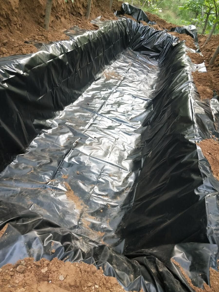 塑料布加厚薄膜防水布黑色防水膜养殖膜鱼塘藕塘鱼池防漏膜中厚鱼池膜