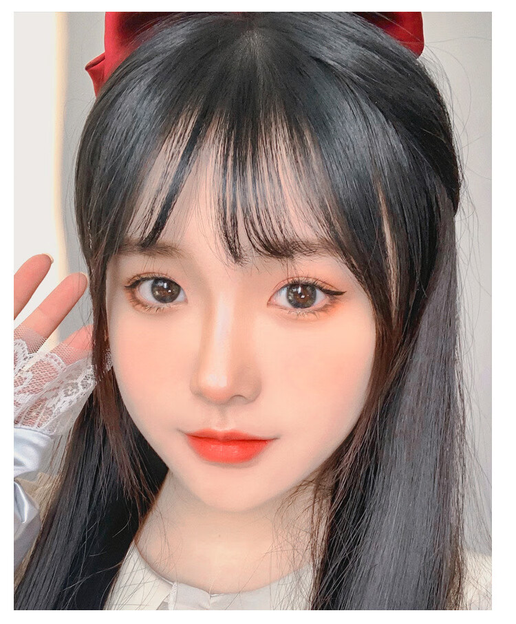 唐妮假发女士补发块真发仿真人头皮补发片半机制自然