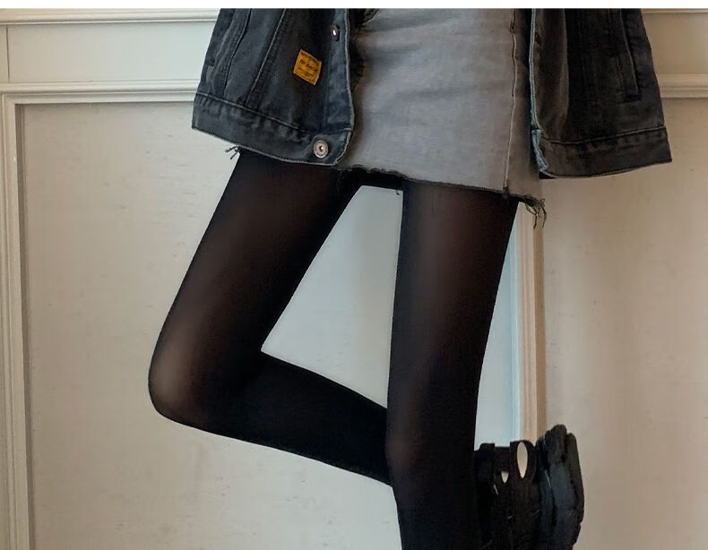 jhdqr【旗舰官方】69巴·黎·世家同款新款加长黑丝袜高个子女薄款
